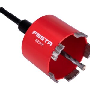 FESTA Korunka vrtací diamantová 82mm segmentová se stopkou SDS Plus, SDS+