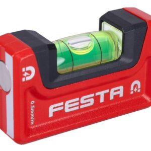 FESTA ALU vodováha MINI magnetická, d 65mm, v 35mm, š 16mm