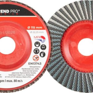 STREND PRO Diamantový brusný kotouč 115mm, P200, lamelový