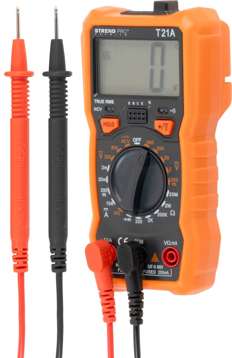 STREND PRO T21A digitální multimetr 1000A, 20A