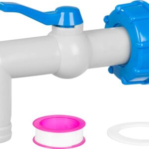 STREND PRO Kohout, ventil se závitem 1", výstup 25mm 90°, rekudce na IBC nádrž 60mm
