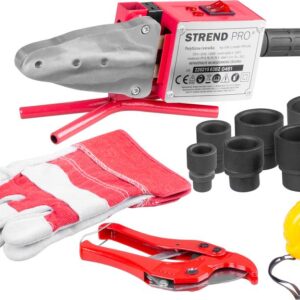 Strend PRO PPR 63B Polyfuzní svářečka plastových trubek 1500W, 20-63 mm, 14 dílů